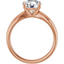 Vera Tapered Solitaire Setting