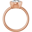 Inez Solitaire Bezel Setting