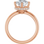Adeline Hidden Halo Solitaire Setting
