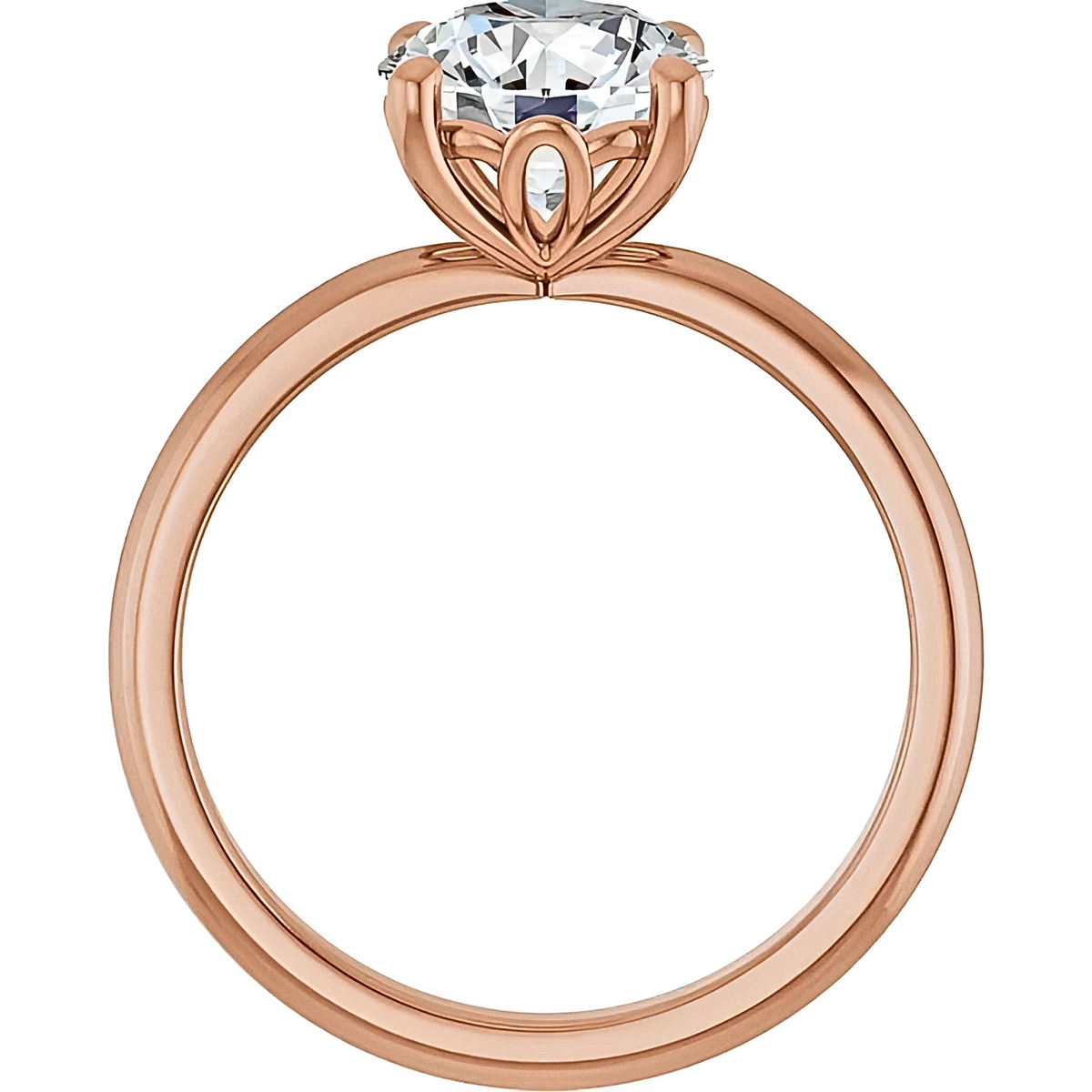 Penelope Tulip Solitaire Setting
