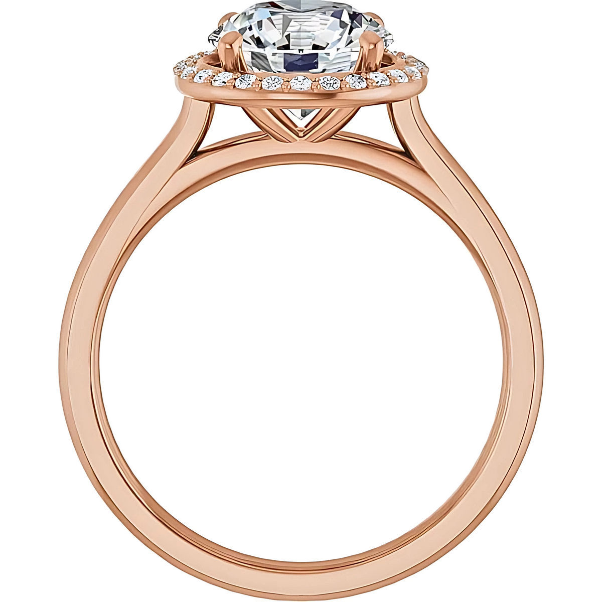 Audrey Halo Setting