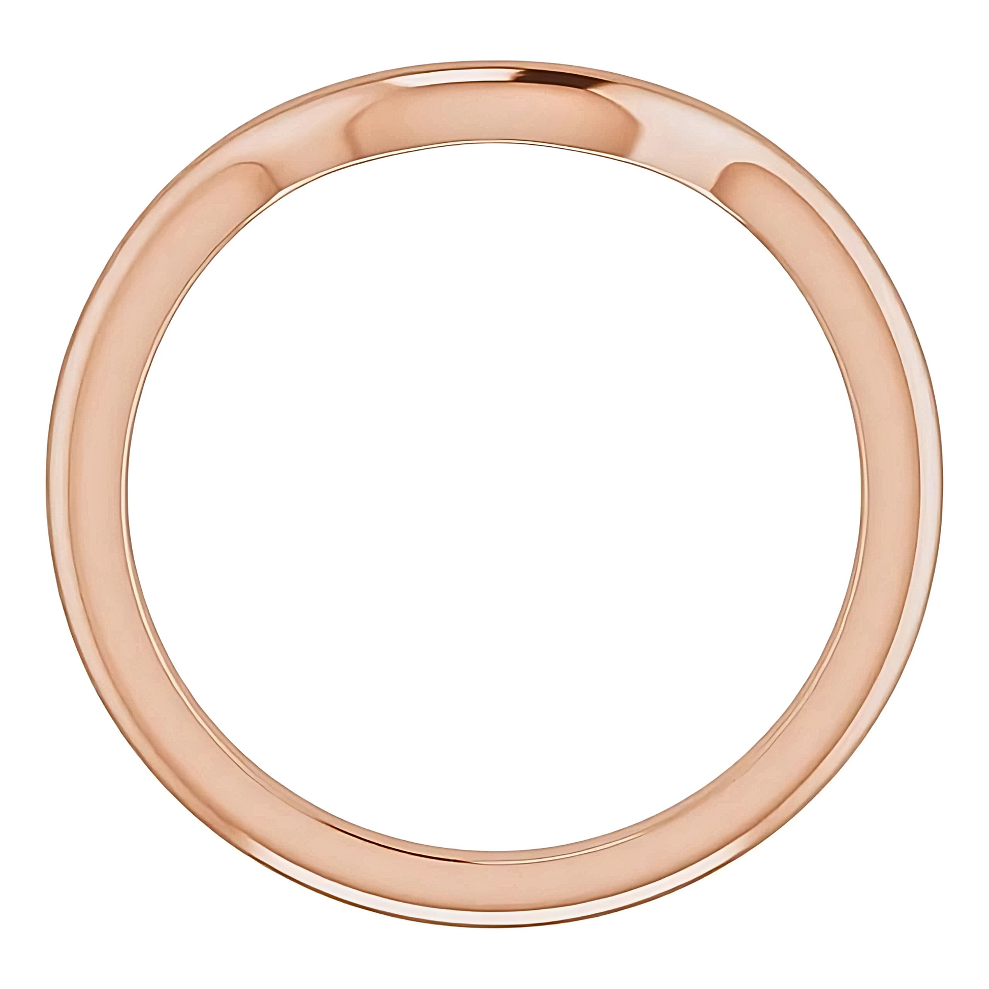 Alexandra Curved Wedding Ring