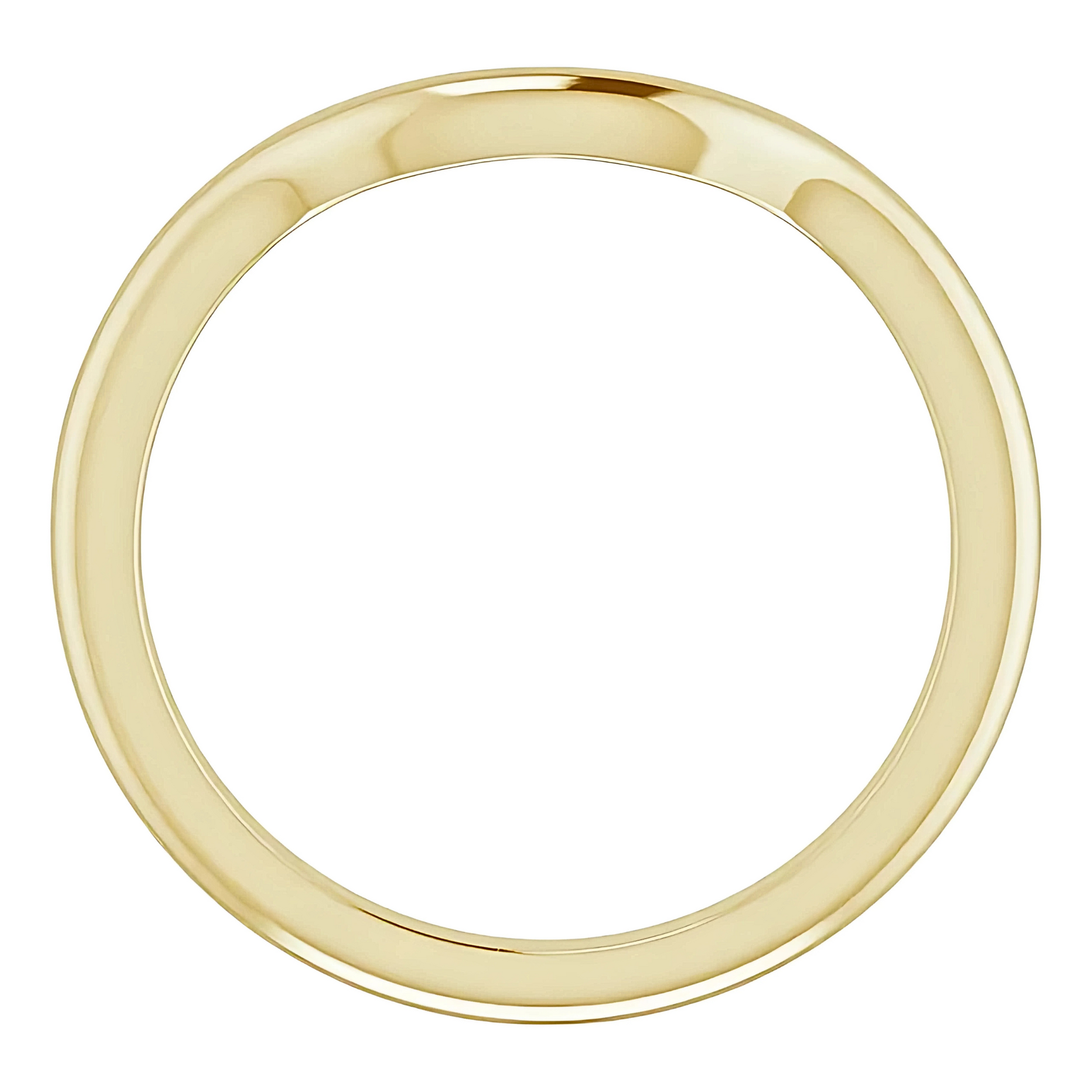 Alexandra Curved Wedding Ring
