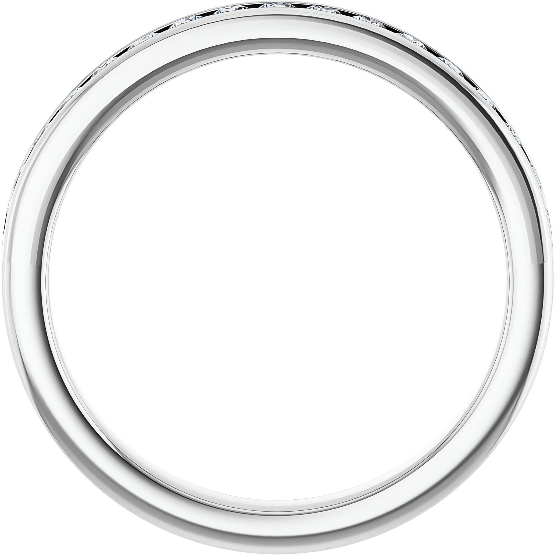 Hallie Channel Diamond Wedding Ring
