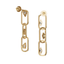 Rowe Pear and Marquise Lab Grown Diamond Link Earrings