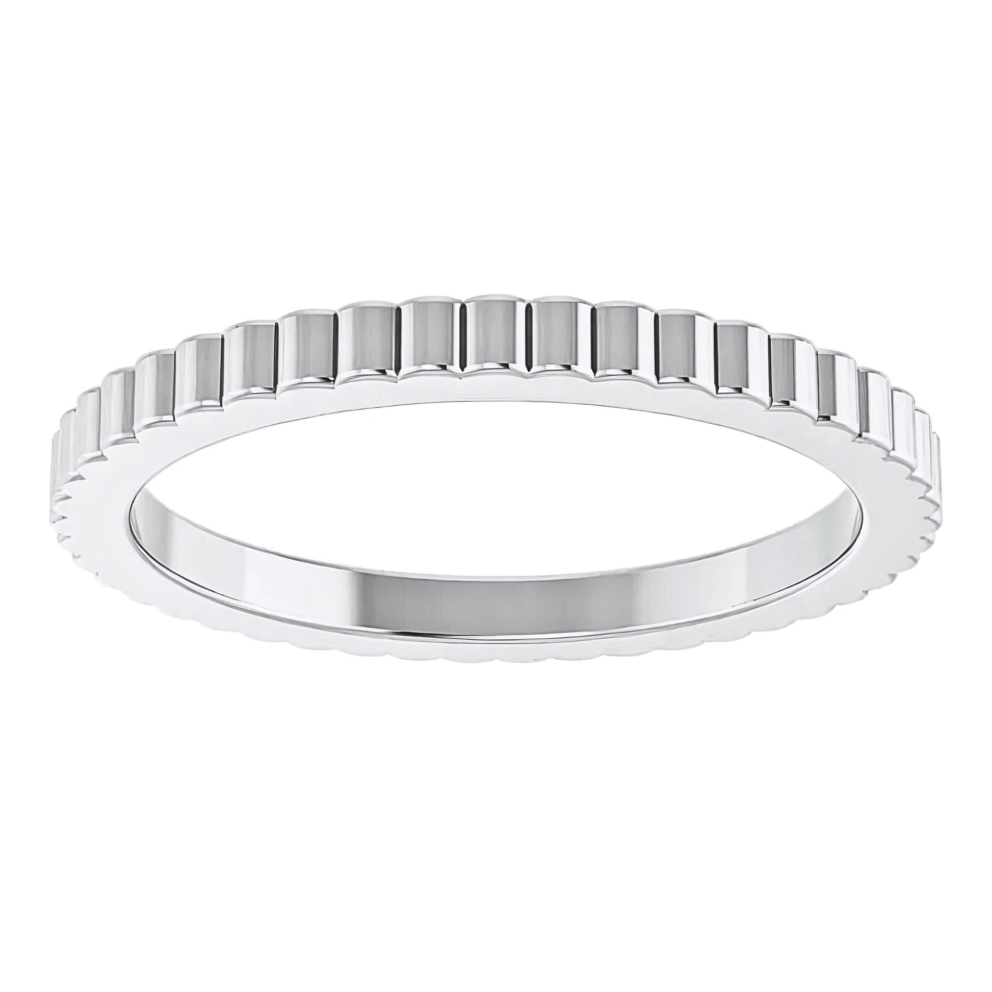 Arden Fluted Stacking Ring