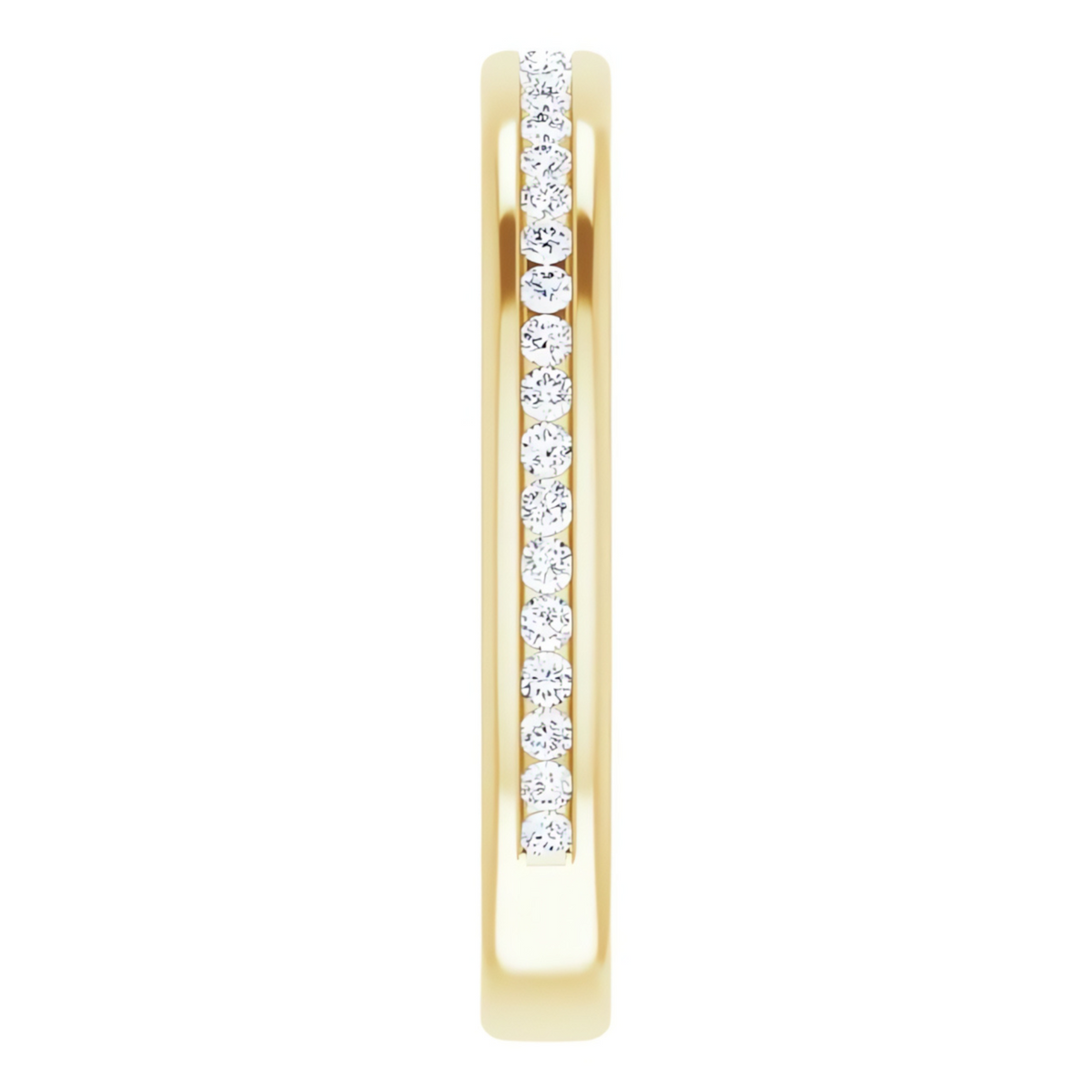 Helena Channel Diamond Wedding Ring