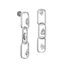 Rowe Pear and Marquise Lab Grown Diamond Link Earrings