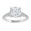 Leighton Hidden Halo Micro-Pavé Setting