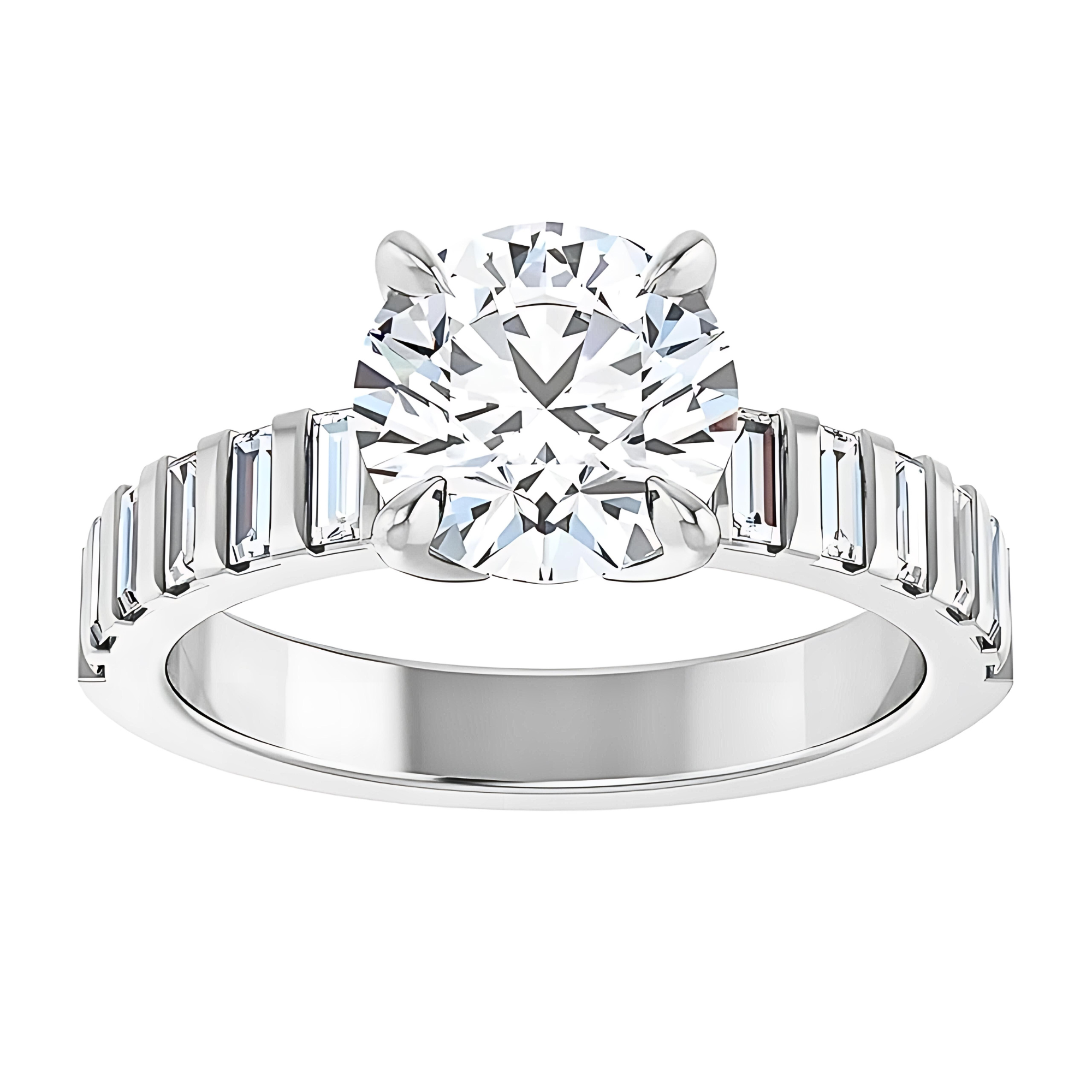 Ashton Baguette Accented Setting