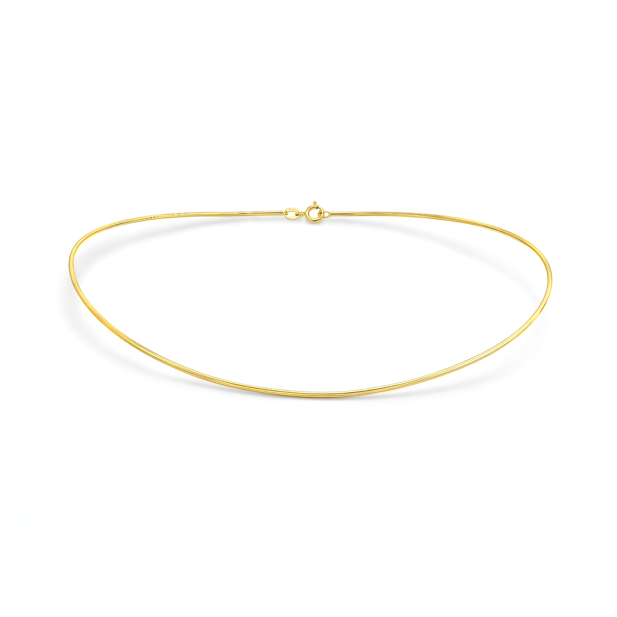 Demi High Shine Collar Necklace