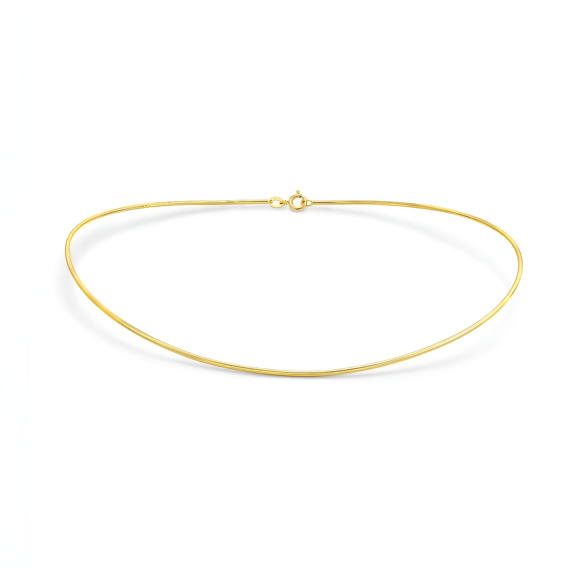 Demi High Shine Collar Necklace