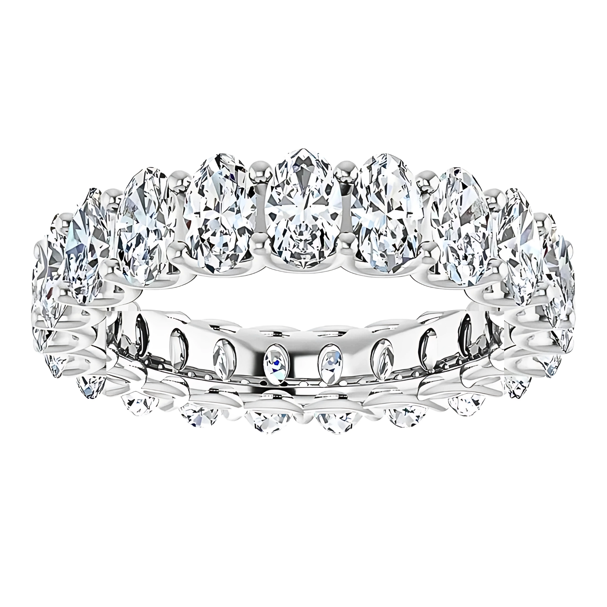 Selby Oval Lab Grown Diamond Eternity Ring