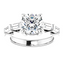 Lenora Baguette Accented Setting