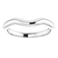 Lauren Curved Wedding Ring