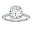 Claire Solitaire Half Bezel Setting