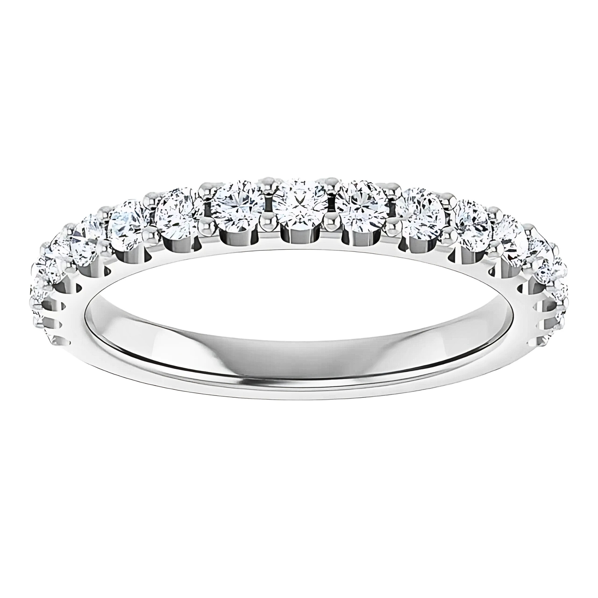 Ellie Pavé Diamond Wedding Ring