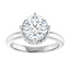 Adeline Hidden Halo Solitaire Setting