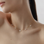 Genevieve Floral Marquise Lab Grown Diamond Necklace