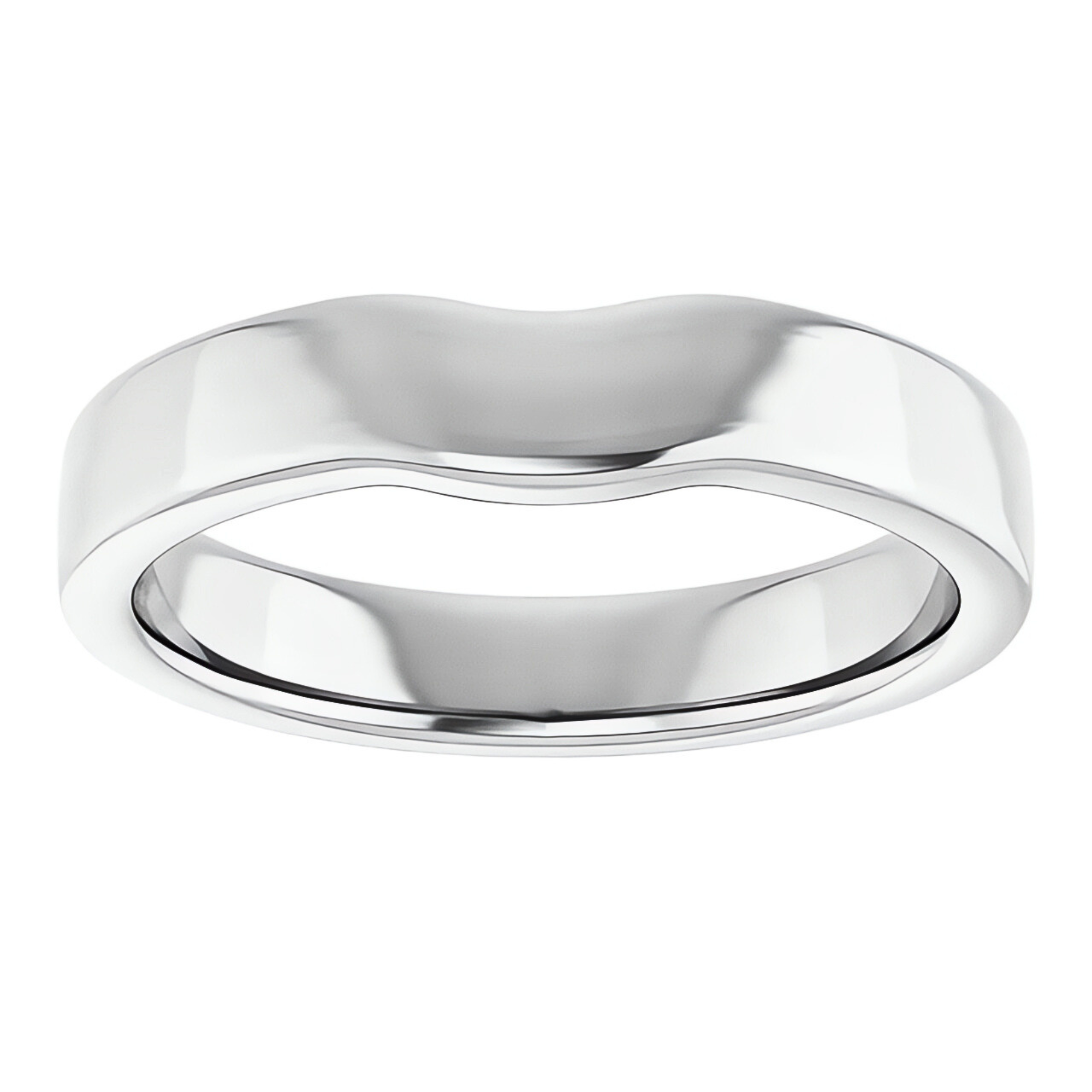 Beatrice Curved Wedding Ring