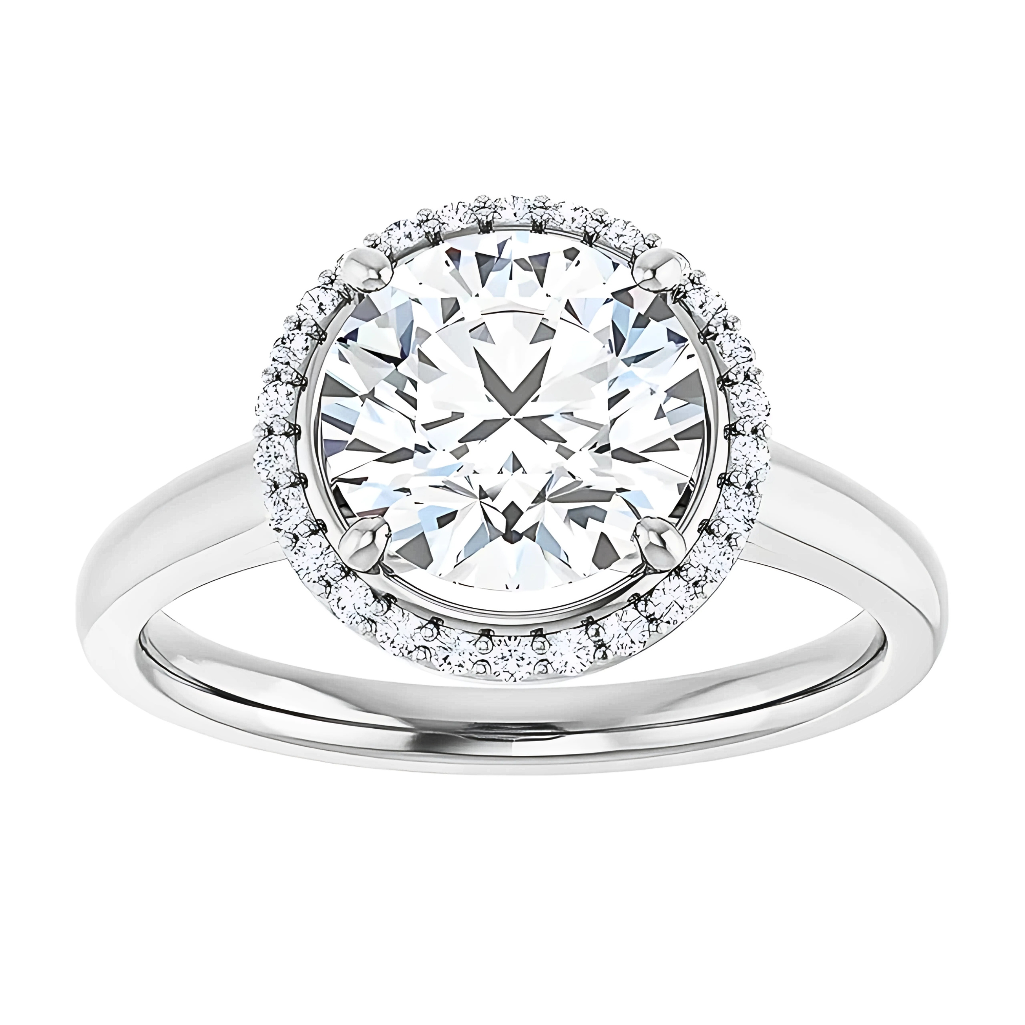Audrey Halo Setting