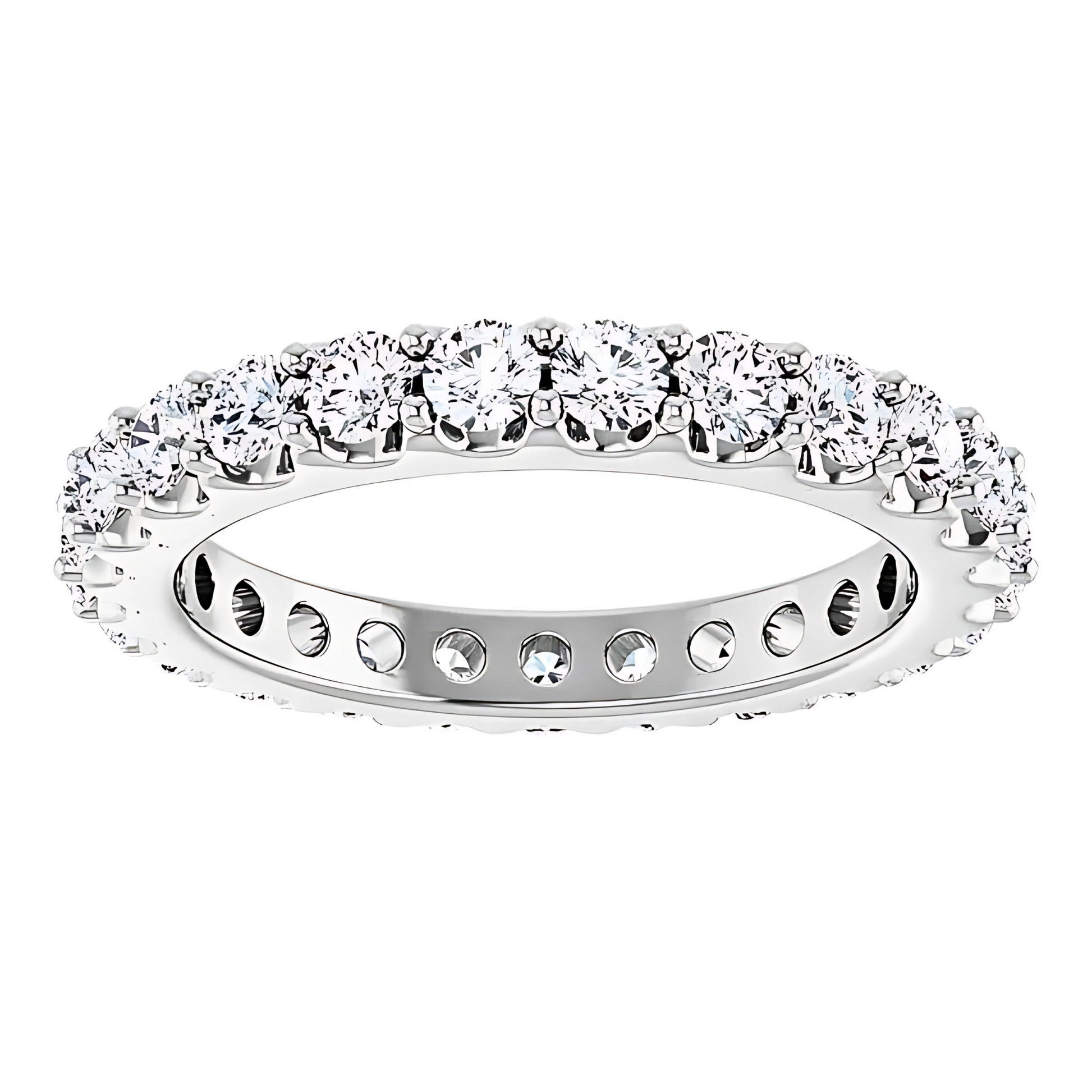 Madison Pavé Diamond Eternity Ring