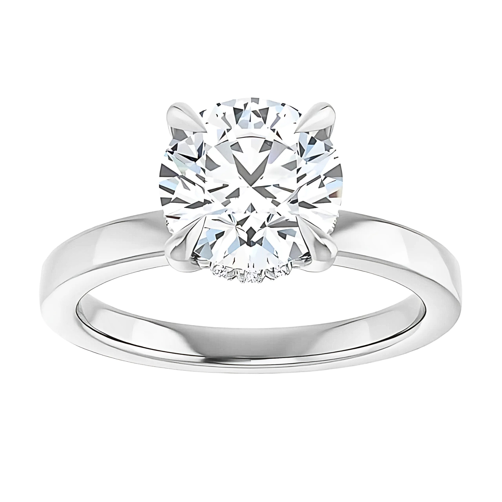 Blair Hidden Halo Solitaire Setting