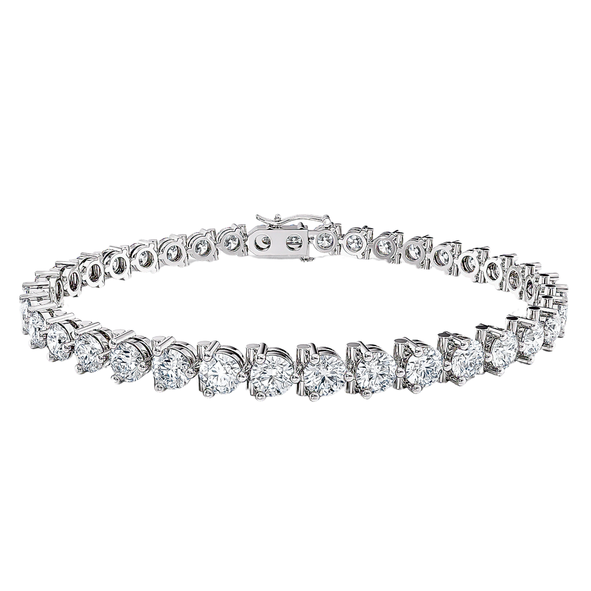 Berkley Three-Prong Lab Grown Diamond Tennis Bracelet