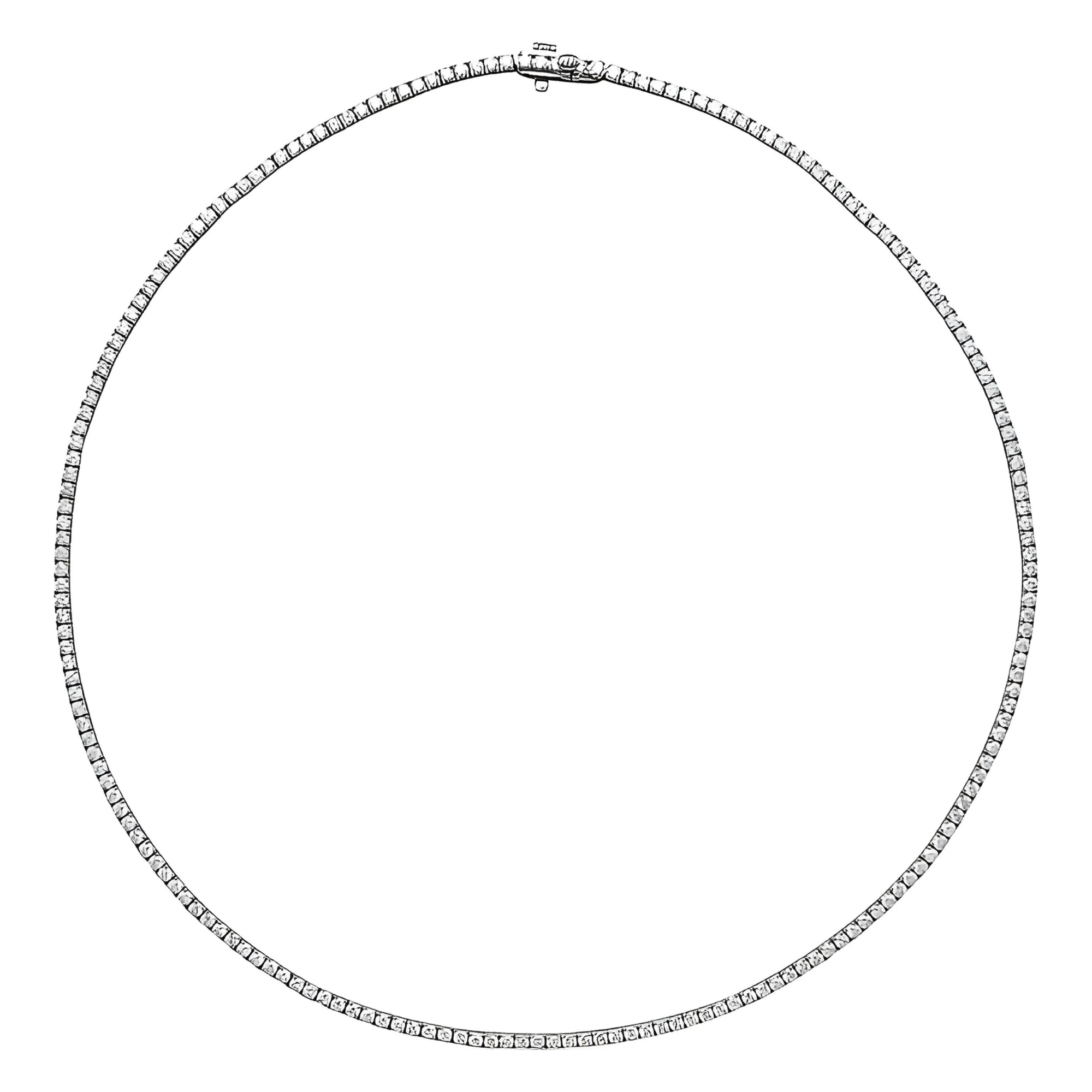 Grace Classic Lab Grown Diamond Tennis Necklace