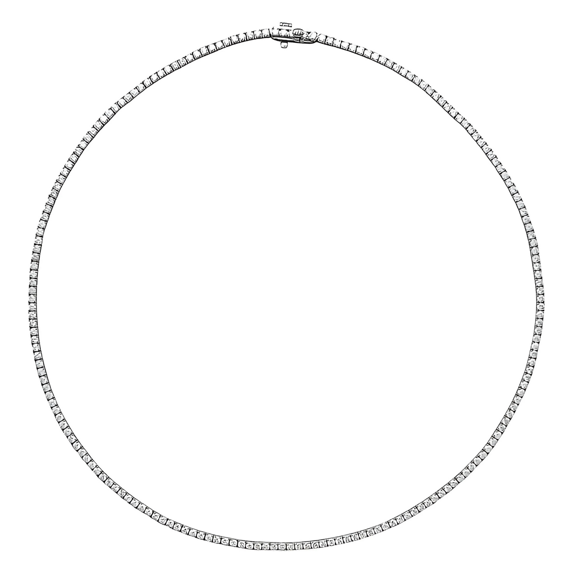 Grace Classic Lab Grown Diamond Tennis Necklace