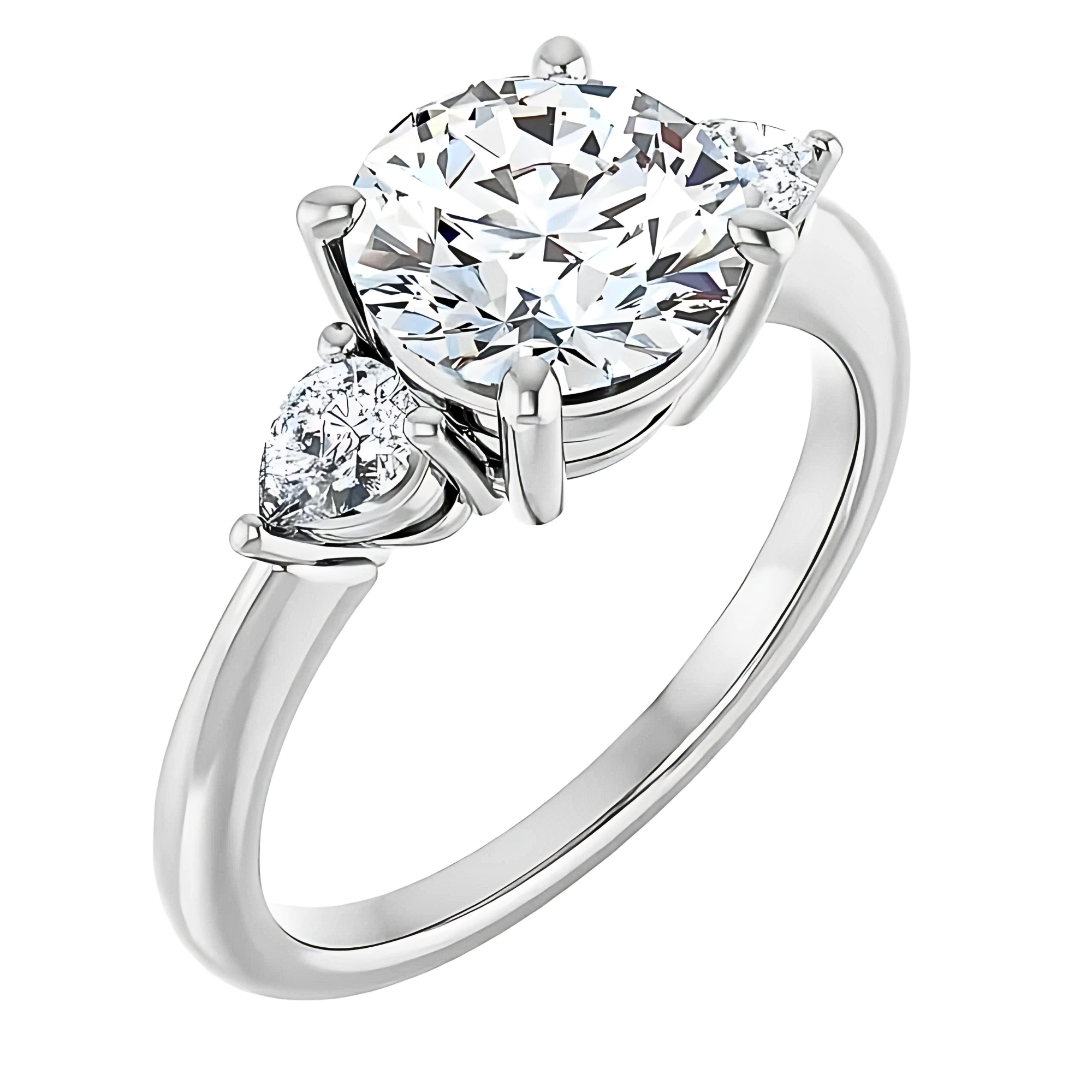 Alexandra Three Stone Setting