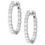 Harper Inside-Out Lab Grown Diamond Hoop Earrings