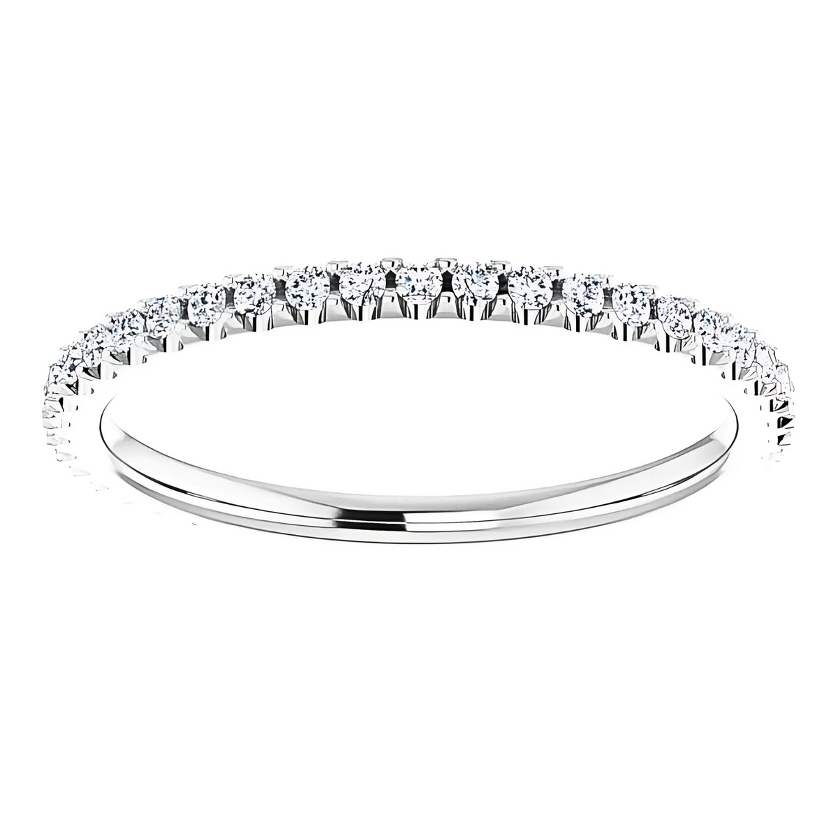 Quinn Pavé Diamond Eternity Ring