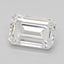 2.00ct Emerald Lab Grown Diamond (Colour D, Clarity VVS1, Cut EX, IGI Certified)