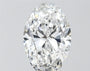 2.00ct Oval Lab Grown Diamond (Colour D, Clarity FL, IGI Certified)