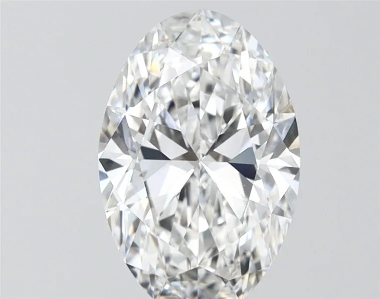 2.00ct Oval Lab Grown Diamond (Colour D, Clarity FL, IGI Certified)