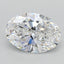 2.00ct Oval Lab Grown Diamond (Colour D, Clarity IF, IGI Certified)