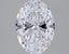 2.00ct Oval Lab Grown Diamond (Colour D, Clarity VVS1, IGI Certified)