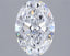 2.00ct Oval Lab Grown Diamond (Colour D, Clarity VVS2, IGI Certified)