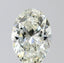 2.00ct Oval Natural Diamond (Colour K, Clarity SI1, GIA Certified)