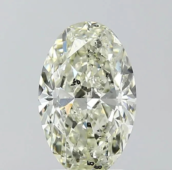 2.00ct Oval Natural Diamond (Colour L, Clarity SI2, Cut VG, IGI Certified)