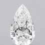 2.00ct Pear Lab Grown Diamond (Colour E, Clarity VVS2, IGI Certified)