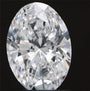 2.01ct Oval Lab Grown Diamond (Colour D, Clarity SI1, IGI Certified)