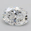 2.01ct Oval Lab Grown Diamond (Colour D, Clarity VVS1, IGI Certified)