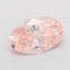 2.01ct Oval Lab Grown Diamond (Colour Fancy Intense Pink, Clarity VS1, IGI Certified)