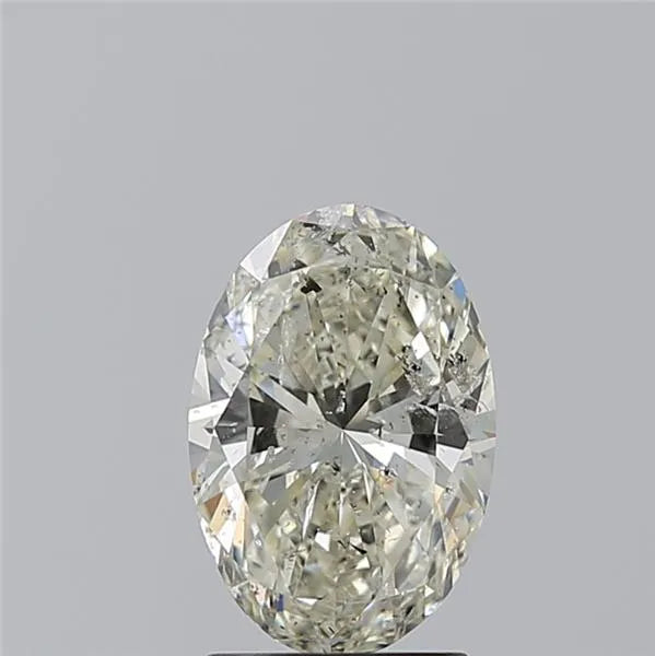 2.01ct Oval Natural Diamond (Colour K, Clarity SI2, Cut VG, IGI Certified)