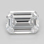2.02ct Emerald Lab Grown Diamond (Colour F, Clarity VVS1, IGI Certified)