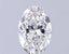 2.02ct Oval Lab Grown Diamond (Colour F, Clarity SI1, IGI Certified)