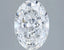2.03ct Oval Lab Grown Diamond (Colour F, Clarity VVS1, IGI Certified)