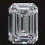 2.04ct Emerald Lab Grown Diamond (Colour D, Clarity SI1, IGI Certified)